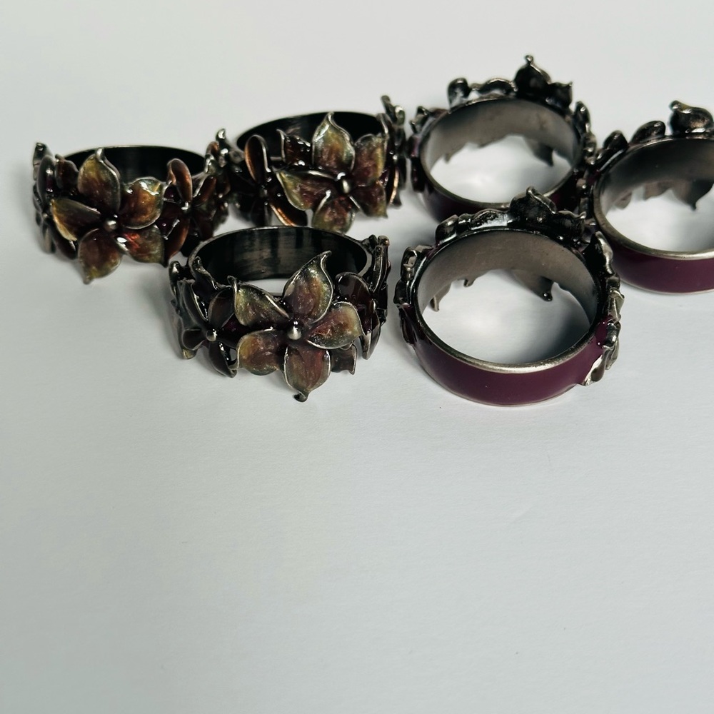 Vintage Napkin Rings 6